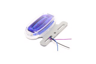 Фонарь габаритный (синий) 9D LED 24V (с бегущим поворотником, подсветкой борта) (TEMPEST). TP 97-27-98