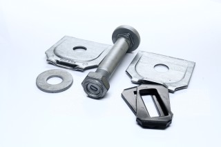 Р/к ресори (болт М30*170, пластина, шайба, гайка) (вир-во BPW)