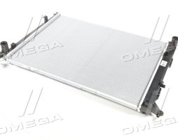 Радіатор охолодження двигуна Hyundai Santa Fe 10-MT (вир-во HANON)