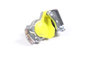 Головка з'єднувальна тип PALM жовта M22x1,5 з відсікаючим клапаном (вир-во EBS)