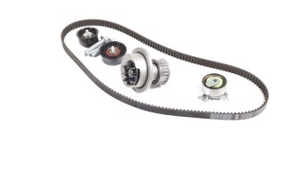 Комплект ременя ГРМ з водяним насосом (Вир-во INA)