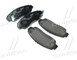 Колодка гальм. диск. HONDA CIVIC, FR-V передн. (вир-во BREMBO)