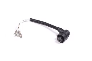 Разъем МАЗ, ГАЗ, УАЗ угловой (8 проводов, байонет) (DECARO)