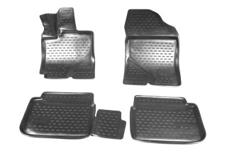 Килимки 3D в салон TOYOTA Corolla, 2009 ->, (USA), 4 шт. (поліуретан) (вир-во NOVLINE). EXP.NLC.3D.48.64.210