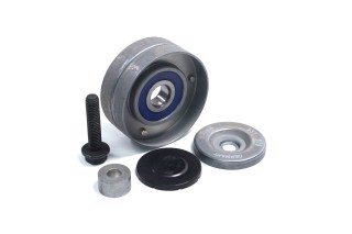 Ролик натяжителя ременя JOHN DEERE 6010 (в-во INA)