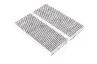 Фильтр салона RENAULT LATITUDE 10- (2шт.) угольный (пр-во DENCKERMANN)