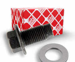 Пробка масляного піддона з прокладкою M12x1,25x22 (вир-во FEBI)