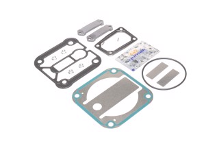 Р/к прокладок с клапанами KNORR, DAF LF45,LF55, IVECO Tector,BMC PROBUS с кольцами (пр-во YUMAK)