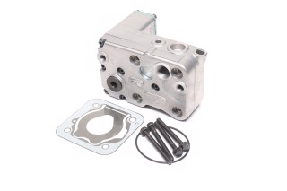 Головка компрессора в сборе WABCO, MAN 32.270 NEW с болтами (пр-во YUMAK)