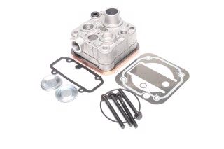 Головка компрессора в сборе KNORR, MAN TGA с болтами с валом отбора мощности (пр-во YUMAK)