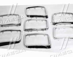 Рамки решетки радиатора 7шт JP GRAND CHEROKEE 17- (TEMPEST)