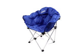 Кресло "Luna" для пикника и рыбалки синее <AXXIS>. CraB-02