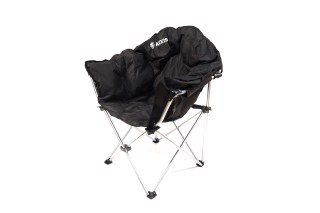 Кресло "Luna" для пикника и рыбалки черное <AXXIS>. CraB-03