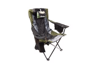 Кресло "CARP"для пикника и рыбалки (термо бокс/фиксация наклона спинки) 150kg <AXXIS>. CraB-07
