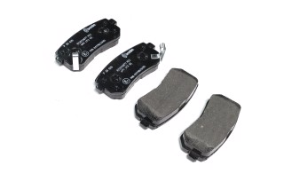 Колодка гальм. диск. HYUNDAI ACCENT, i30, задн. (вир-во BREMBO)