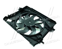 Вентилятор радіатора DACIA LOGAN/CLIO/DOKKER (вир-во Van Wezel)
