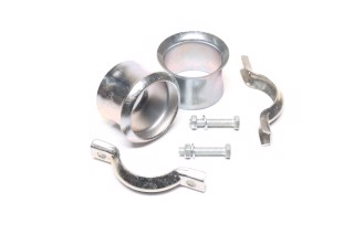 Хомут глушника з фланцями 60мм (Євро) ГАЗ, Іномарки (TEMPEST)