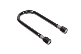 Стремянка ресори SILVER M24*3*128*345 BPW (з гайками) (RIDER)