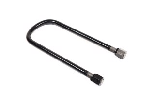 Стремянка рессоры SILVER М24*3*156*440 BPW (с гайками) (RIDER)