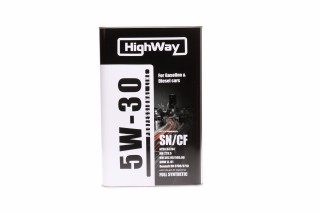 Олива моторна HighWay 5W-30 SN/CF (Каністра 4л)