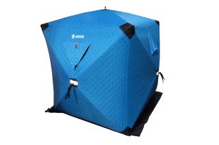 Палатка зимняя CUBE синяя (150*150*165см)  <AXXIS>. ax-1117