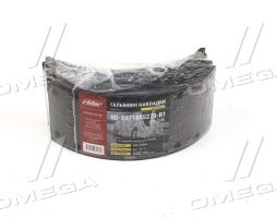 Накладка тормозная ISUZU, Богдан, Ataman R1 11мм (сверл. с закл.) линейка PREMIUM (RIDER) (распродажа)