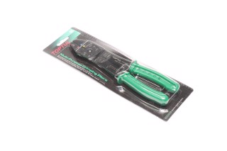 Кліщі для обтискання клем та зняття ізоляції TOPTUL DIBB2009 (TOPTUL)