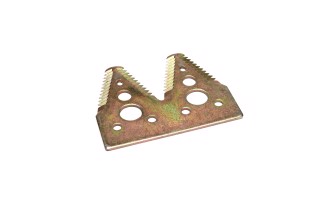 Сегмент жниварки подвійний, великий зуб JOHN DEERE 600 серія (Cametet)