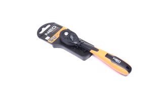 Ключ-тріскачка, вигнутий 1/4", 150 мм. (NEO)