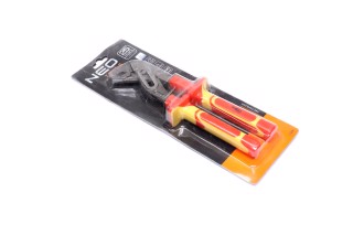 Ключ трубний розвідний 250 мм, 1000 В, CrV, полірований. (NEO)