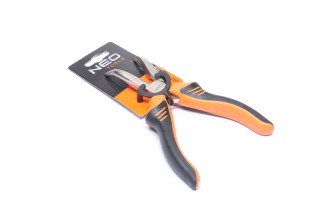 Плоскогубці подовжені вигнуті, 180 мм. (NEO)