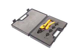 Кліщі обтискні, набір 5 губок. (NEO)