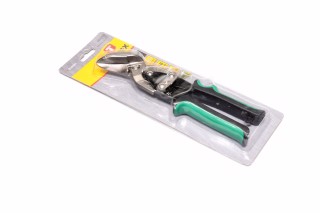 Ножиці по металу, 240 мм, вигнуті праві (TOPEX)