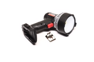 Ліхтар акумуляторний 20 В, LED, 10 Вт, 500/1000 лм, без ЗУ та АКБ(INTERTOOL)