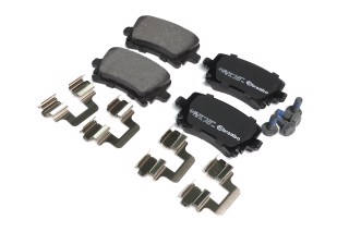 Колодка гальм. диск. AUDI A4, SEAT, SKODA, VW задн. (вир-во BREMBO)
