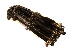 Транспортер в сборі 30 планок з планками (3 цепи), JOHN DEERE STS, S серии (Cametet)