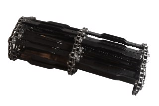 Транспортер в зборі з 30 планками (3 цепи), JOHN DEERE STS (Cametet)