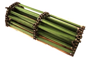 Транспортер в сборі 30 планок з планками (3 цепи), JOHN DEERE STS серия (Cametet)