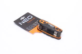 Ключі Torx із ручками T9, T10, T15, T20, T25, T27, T30, T40 (NEO)