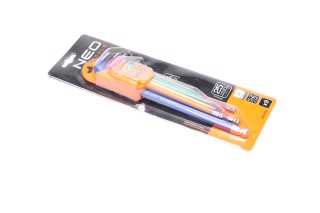 Ключі шестигранні, 1.5-10 мм, набір 9шт.*1 уп. (NEO)