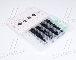 Набор клипс крепления обшивки, 290 шт. (NEO)