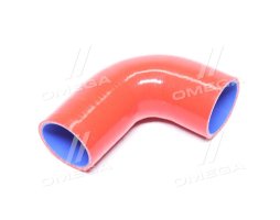 Патрубок інтеркулера ВАЛДАЙ СИЛІКОНОВИЙ кутовий посилений (50х220)