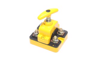 Выключатель массы ТАТА, ЭТАЛОН, ГРУЗОВЫЕ АВТО (12-24V, 650А) ЖЕЛТЫЙ