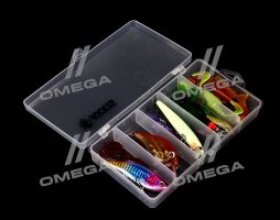 Набір приманок (воблерів) для спінінга (силікон + метал) 30шт <AXXIS>