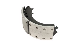 Колодка тормозная КамАЗ с накладками  в сб. (RIDER)