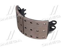Колодка тормозная КАМАЗ ЕВРО с накладками в сб. (RIDER)