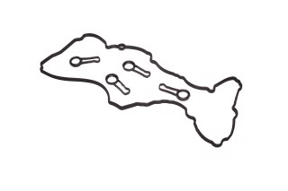 Комплект прокладок, кришка головки циліндра BMW/TOYOTA 1,6TDI/2,0TDI N47D16/N47D20 (вир-во Elring)