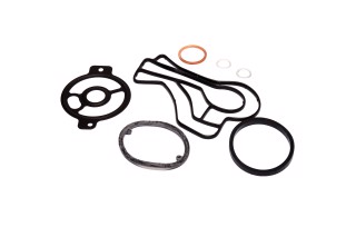 Комплект прокладок масляного радіатора VW CRAFTER 2,5TDI (вир-во Elring)