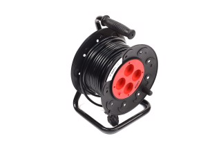 Подовжувач на котушці 20м дріт 2х1, 5мм2 <AXXIS>