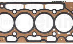 Прокладка головка циліндрів PEUGEOT 1,6HDi DV6BTED 3 мет. 1,30 мм (вир-во Elring)